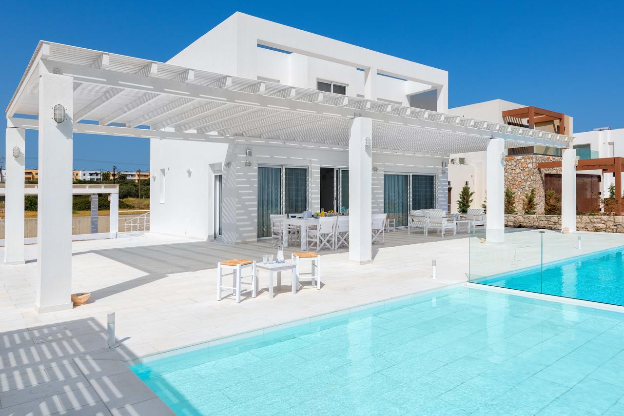 Maria & Nada Beachfront Villas Kolymbia Luaran gambar