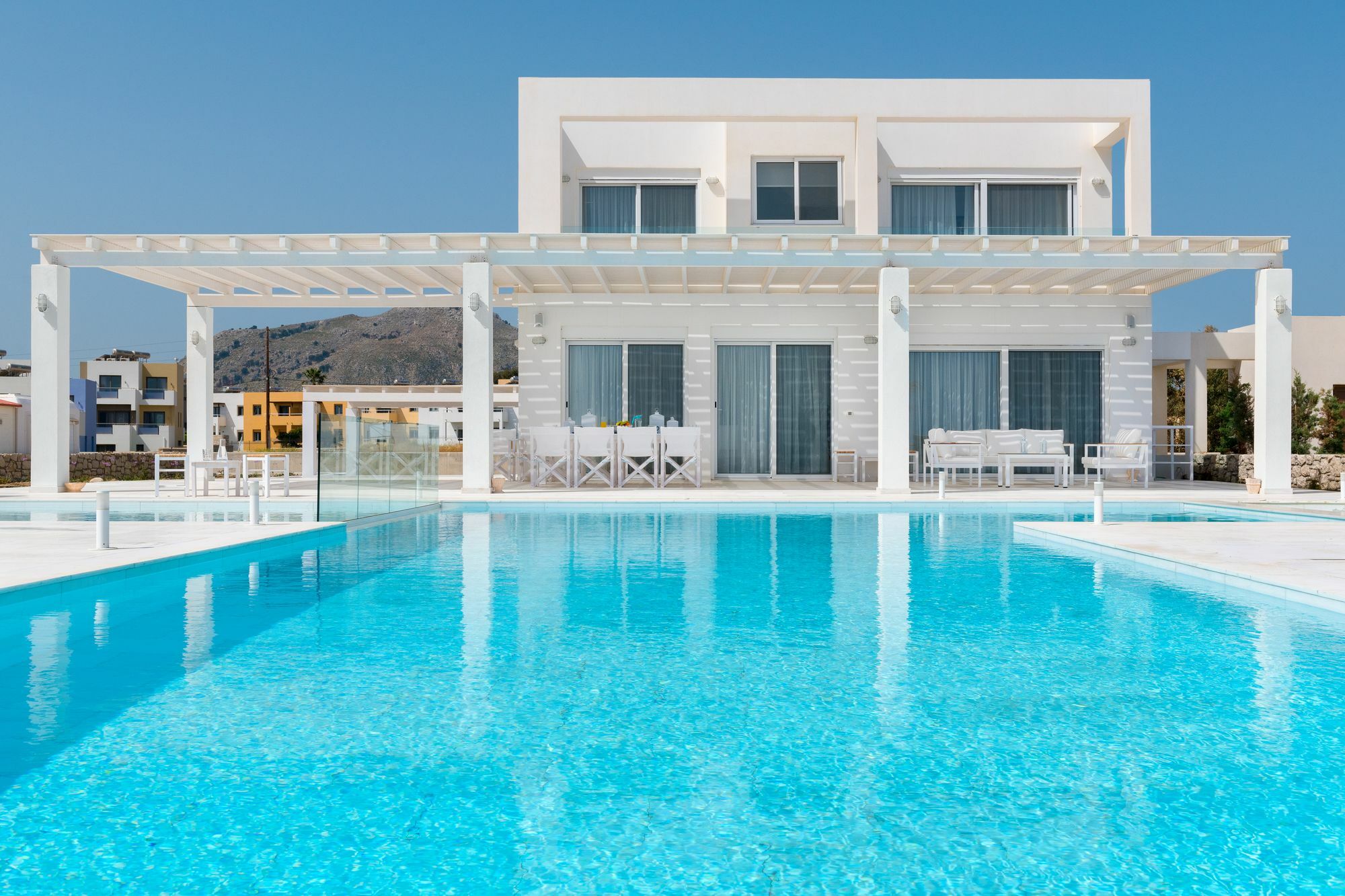 Maria & Nada Beachfront Villas Kolymbia Luaran gambar