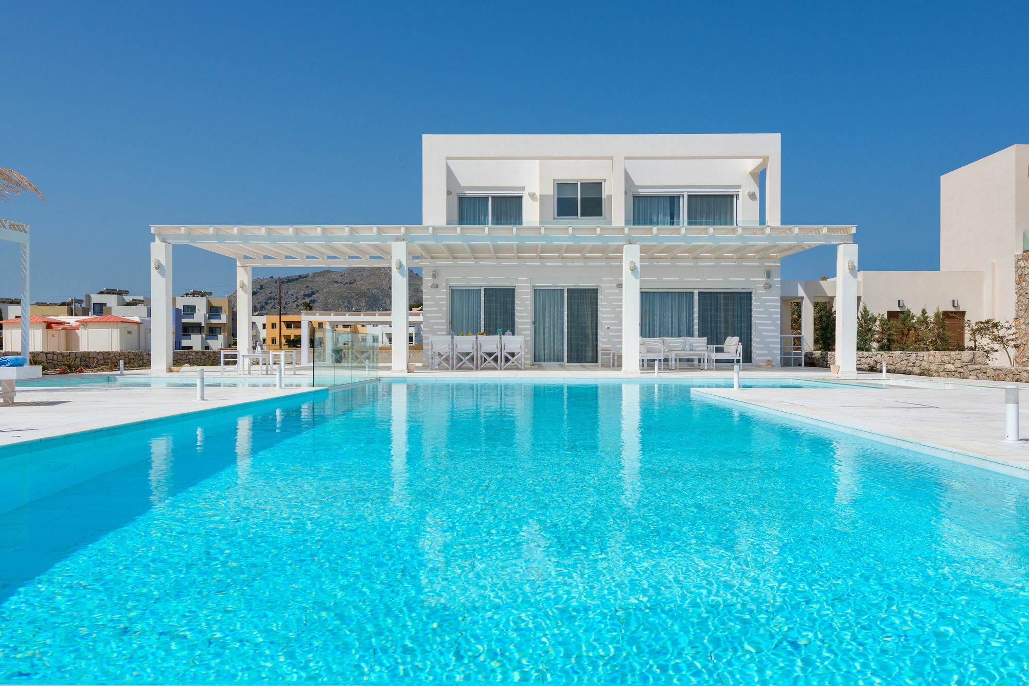 Maria & Nada Beachfront Villas Kolymbia Luaran gambar